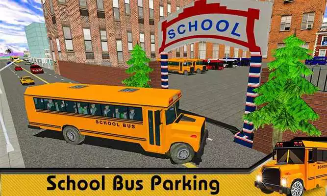 Play School Bus Simulator Game Modern City Coach Driver
