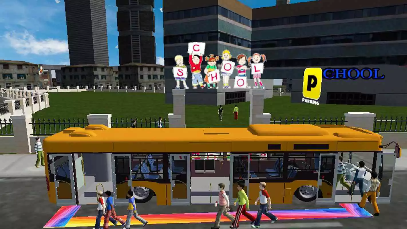 Play School Coach Bus Simulator 3D