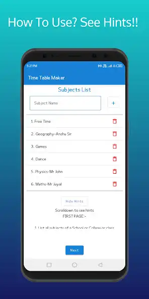 Play School/College:TimeTable_Maker  and enjoy School/College:TimeTable_Maker with UptoPlay
