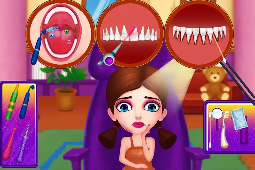 Play School Dentist - Tooth as an online game School Dentist - Tooth with UptoPlay