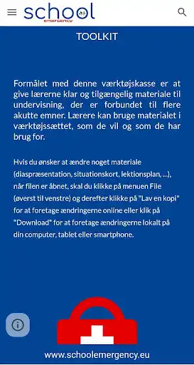 Play School Emergency (Dansk) as an online game School Emergency (Dansk) with UptoPlay