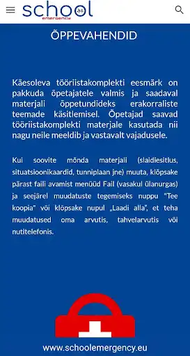 Play School Emergency (Eesti) as an online game School Emergency (Eesti) with UptoPlay