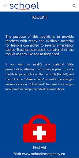 Play School Emergency (English) as an online game School Emergency (English) with UptoPlay