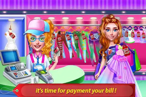 Play School Girls Sales Day Adventure - Cash Register as an online game School Girls Sales Day Adventure - Cash Register with UptoPlay