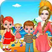 Free play online School Kids Summer Beach Fun APK