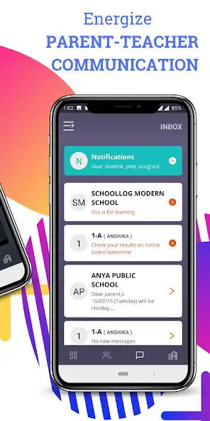 Play Schoollog - Parents App as an online game Schoollog - Parents App with UptoPlay