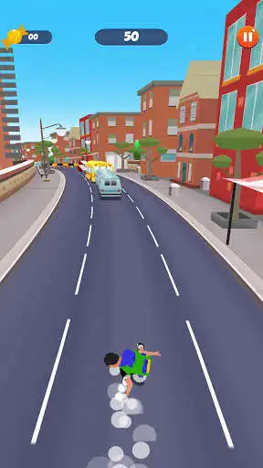 Play School Run 3D - Endless running game as an online game School Run 3D - Endless running game with UptoPlay