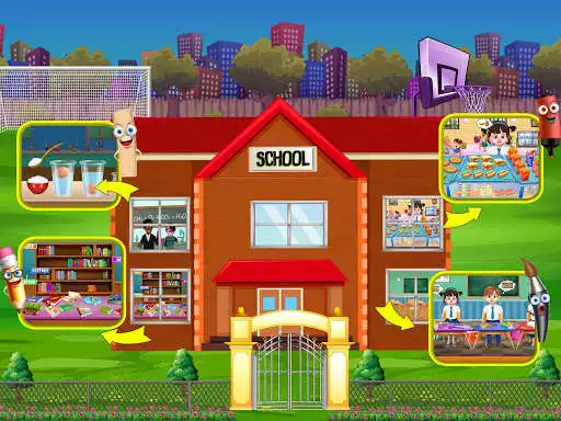 Play School Teacher Learning Game: Preschool Education as an online game School Teacher Learning Game: Preschool Education with UptoPlay