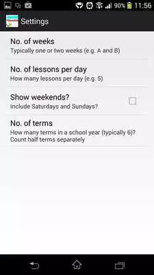 Play School Timetable (Simple)