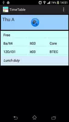 Play School Timetable (Simple)