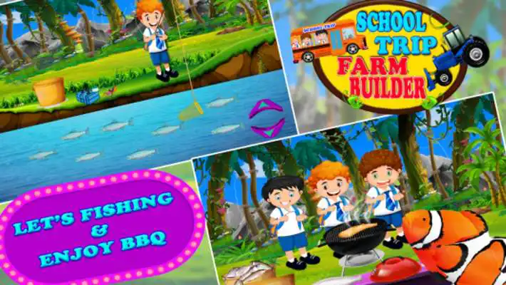 Play School Trip Farm Builder