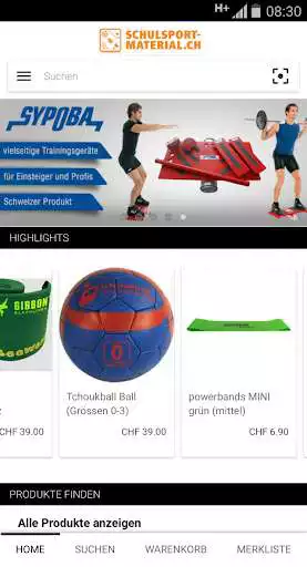 Play schulsportmaterial.ch  and enjoy schulsportmaterial.ch with UptoPlay