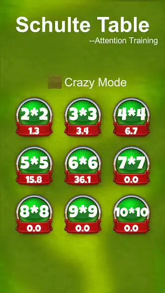 Play Schulte Table - Attention Training  and enjoy Schulte Table - Attention Training with UptoPlay