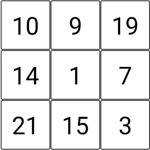 Play Schulte table in full screen APK