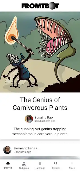 Play Science Magazine - FROMTBOT  and enjoy Science Magazine - FROMTBOT with UptoPlay