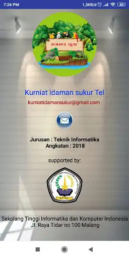 Play Science Quiz as an online game Science Quiz with UptoPlay