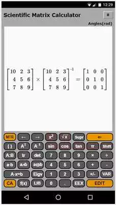 Play Scientific Matrix Calculator Play Scientific Matrix Calculator