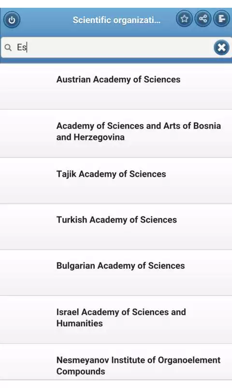 Play Scientific organizations