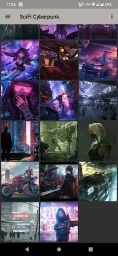 Play Sci Fi Cyberpunk Wallpaper 2021 Offline as an online game Sci Fi Cyberpunk Wallpaper 2021 Offline with UptoPlay