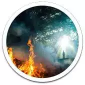 Free play online Sci Fi Fire Live Wallpaper APK