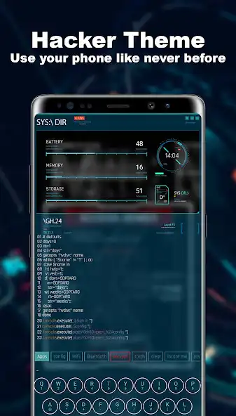 Play Sci-Fi Launcher  and enjoy Sci-Fi Launcher with UptoPlay