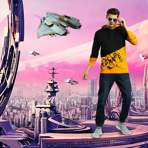 Play Sci-Fi Space City Photo Editor APK