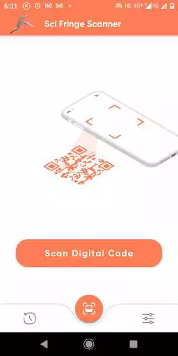 Play Sci Fringe Scanner-Free Digital  QR code Scanner as an online game Sci Fringe Scanner-Free Digital  QR code Scanner with UptoPlay