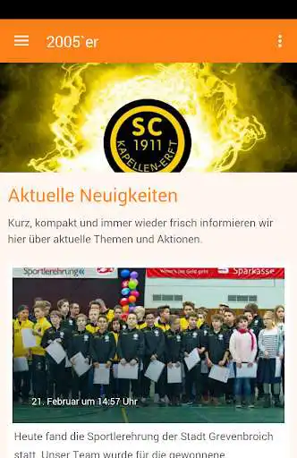 Play SC Kapellen Jahrgang 2005  and enjoy SC Kapellen Jahrgang 2005 with UptoPlay