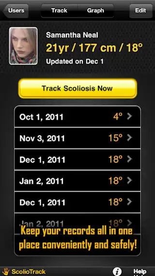 Play ScolioTrack Pro as an online game ScolioTrack Pro with UptoPlay