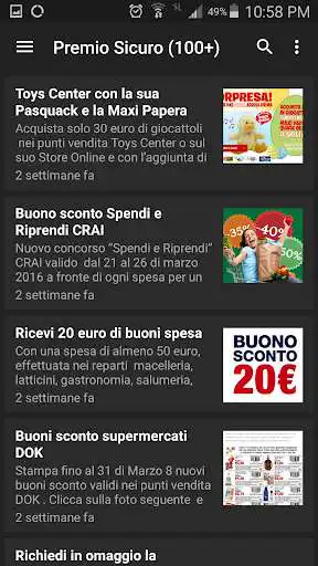 Play Sconti & Omaggi Gratuiti as an online game Sconti & Omaggi Gratuiti with UptoPlay