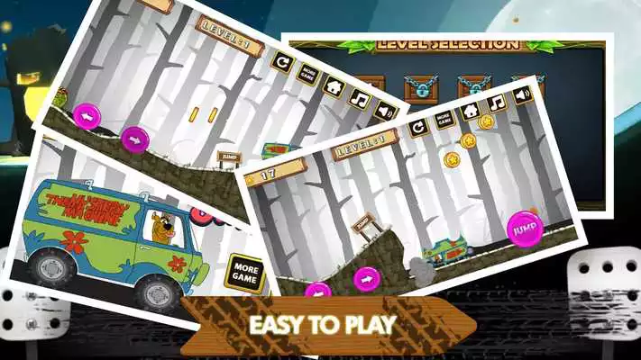 Play Scooby Hill Racing Mountain Climb : Mystery Scooby