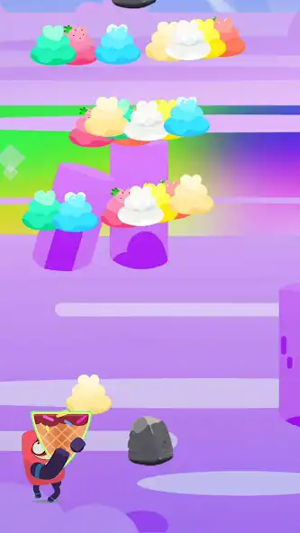 Play Scoop Scoop - Ice Cream Catch as an online game Scoop Scoop - Ice Cream Catch with UptoPlay