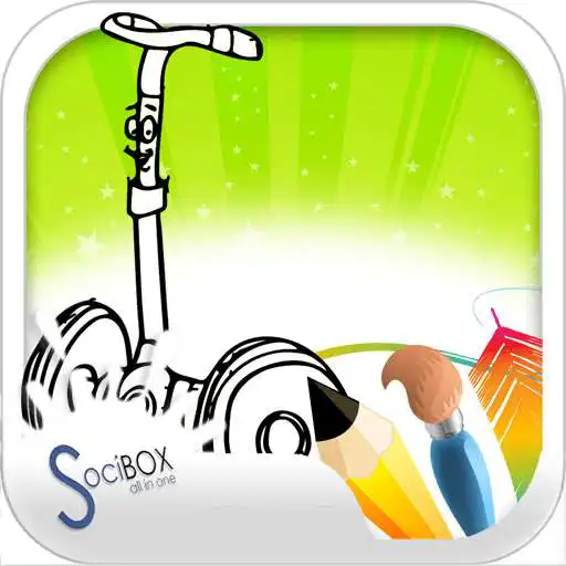 Free play online scooter coloring  APK