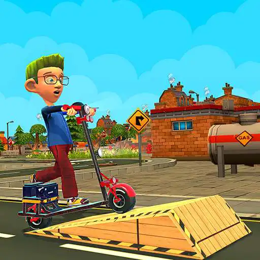 Play Scooter Driving 3D scooty game APK