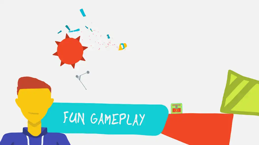 Play Scooter Flight - Extreme Ragdoll Game as an online game Scooter Flight - Extreme Ragdoll Game with UptoPlay