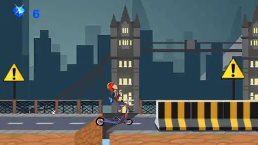 Play Scooter Rider : Free offline Game  and enjoy Scooter Rider : Free offline Game with UptoPlay
