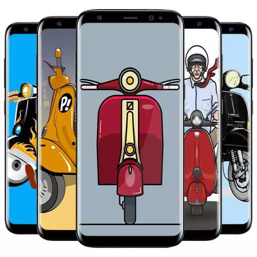 Play Scooter Wallpaper Art APK