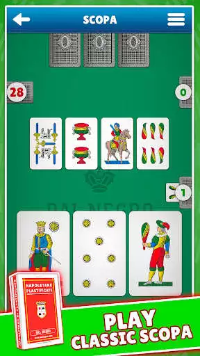 Play Scopa Dal Negro  and enjoy Scopa Dal Negro with UptoPlay