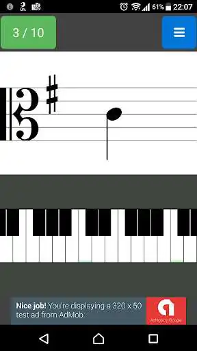 Play APK SCOREAD C-CLEF  and enjoy SCOREAD C-CLEF with UptoPlay jp.miynstune.scoread_c