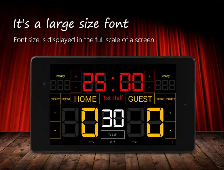 Play APK Scoreboard Lacrosse  and enjoy Scoreboard Lacrosse with UptoPlay com.o_taiji.digitimer3 