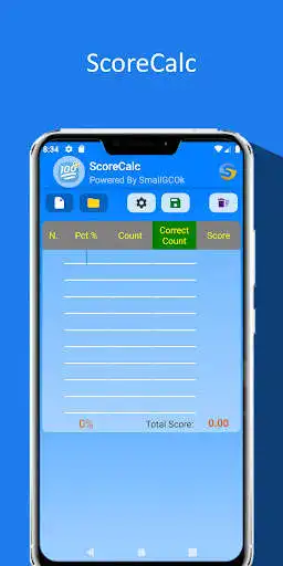 Play ScoreCalc (Quickly exam score) as an online game ScoreCalc (Quickly exam score) with UptoPlay
