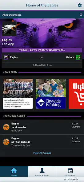 Play ScoreVision Fan App  and enjoy ScoreVision Fan App with UptoPlay