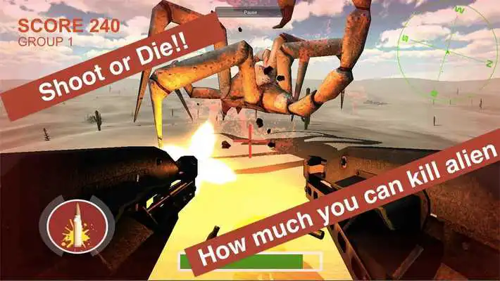Play Scorpion alien shooter Play Scorpion alien shooter