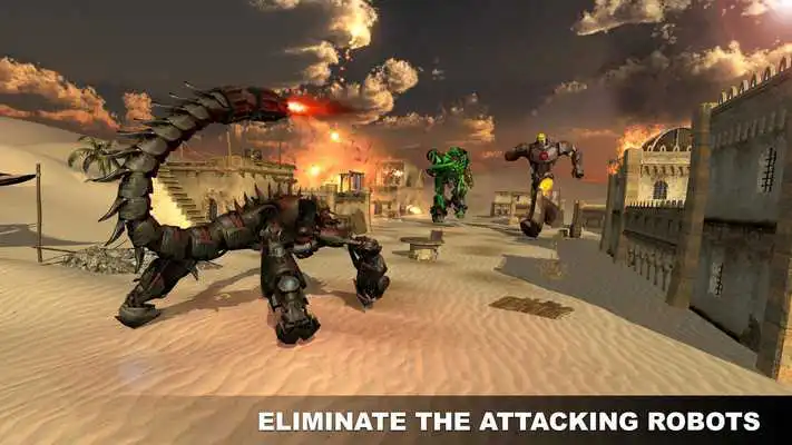 Play Scorpion Hero Transform Robot
