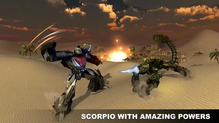 Play Scorpion Hero Transform Robot