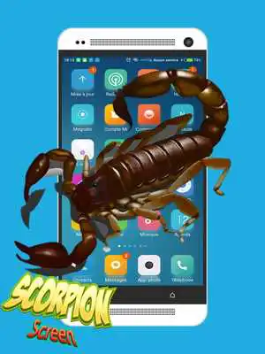 Play Scorpion In Screen Phone Prank