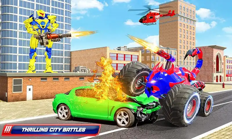 Play Scorpion Robot Truck Transform  and enjoy Scorpion Robot Truck Transform with UptoPlay