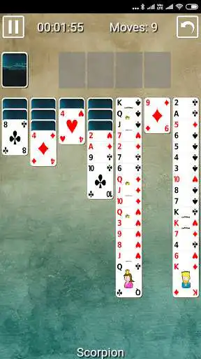 Play Scorpion Wasp Solitaire as an online game Scorpion Wasp Solitaire with UptoPlay
