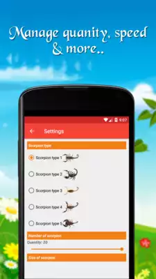 Play Scorpoin Run on Screen