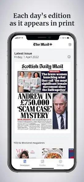 Play Scottish Daily Mail  and enjoy Scottish Daily Mail with UptoPlay